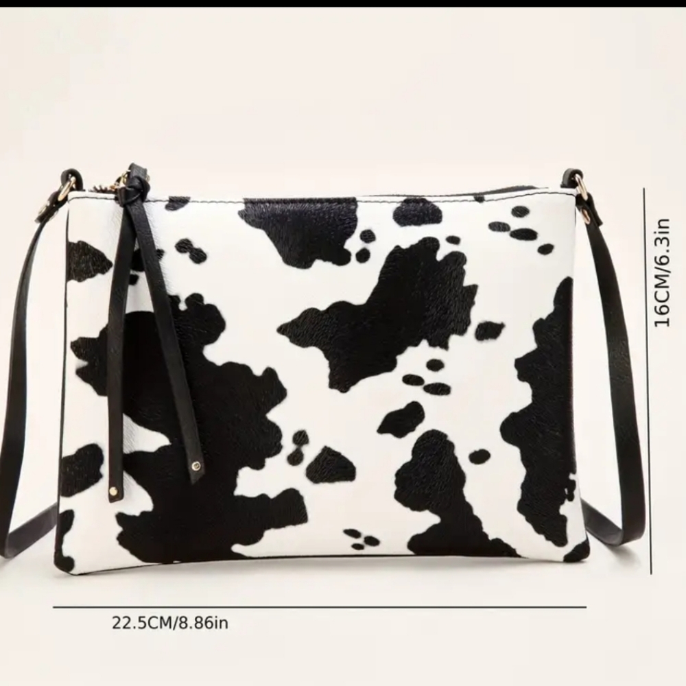 Cow Pattern Crossbody - Picture 2 of 4